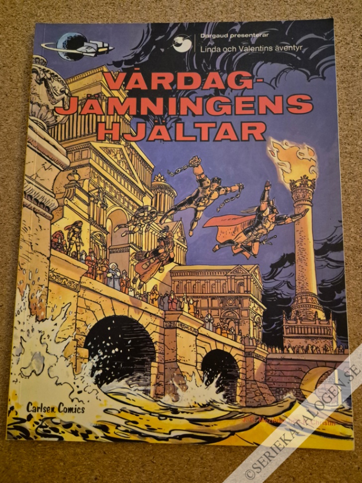 Framsida på Linda och Valentins äventyr Vårdagjämningens hjältar (1979)