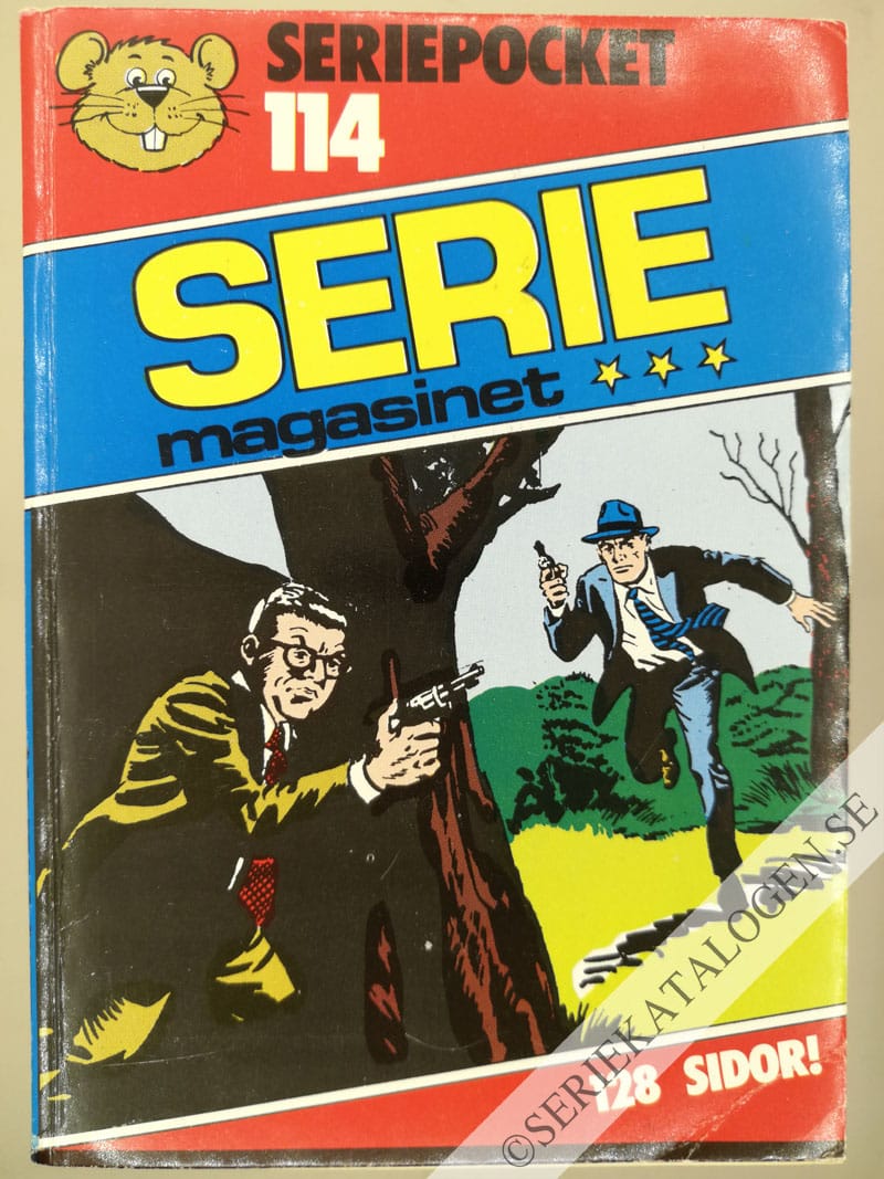 Framsida på Seriepocket #114 - Seriemagasinet (1982)