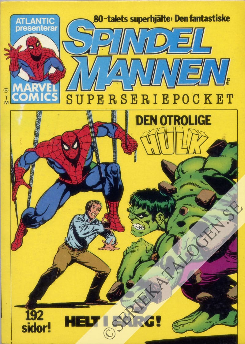Framsida på Spindelmannen Superseriepocket #2 (1979)