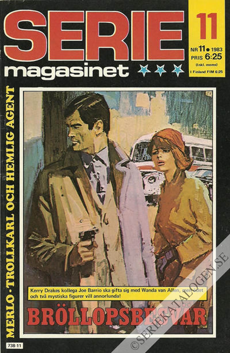 Framsida på Seriemagasinet #11 (1983)