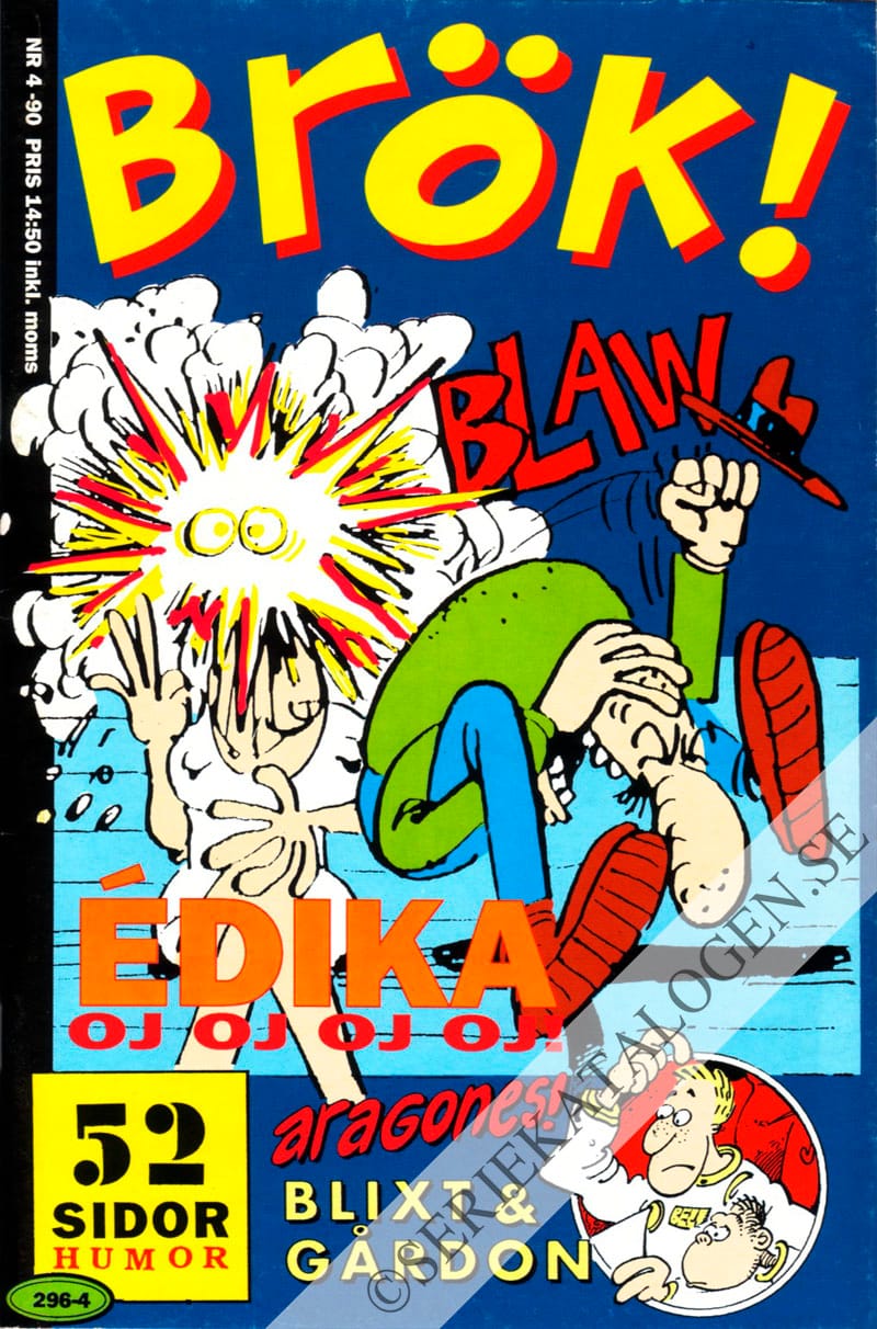 Framsida på Brök! #4 (1990)