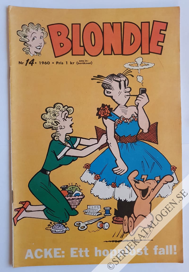 Framsida på Blondie #14 (1960)
