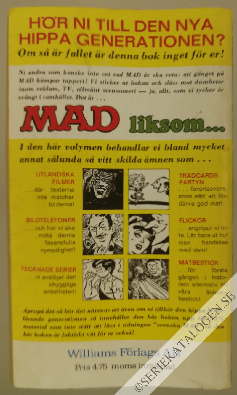 Baksida på MAD liksom... (1969)