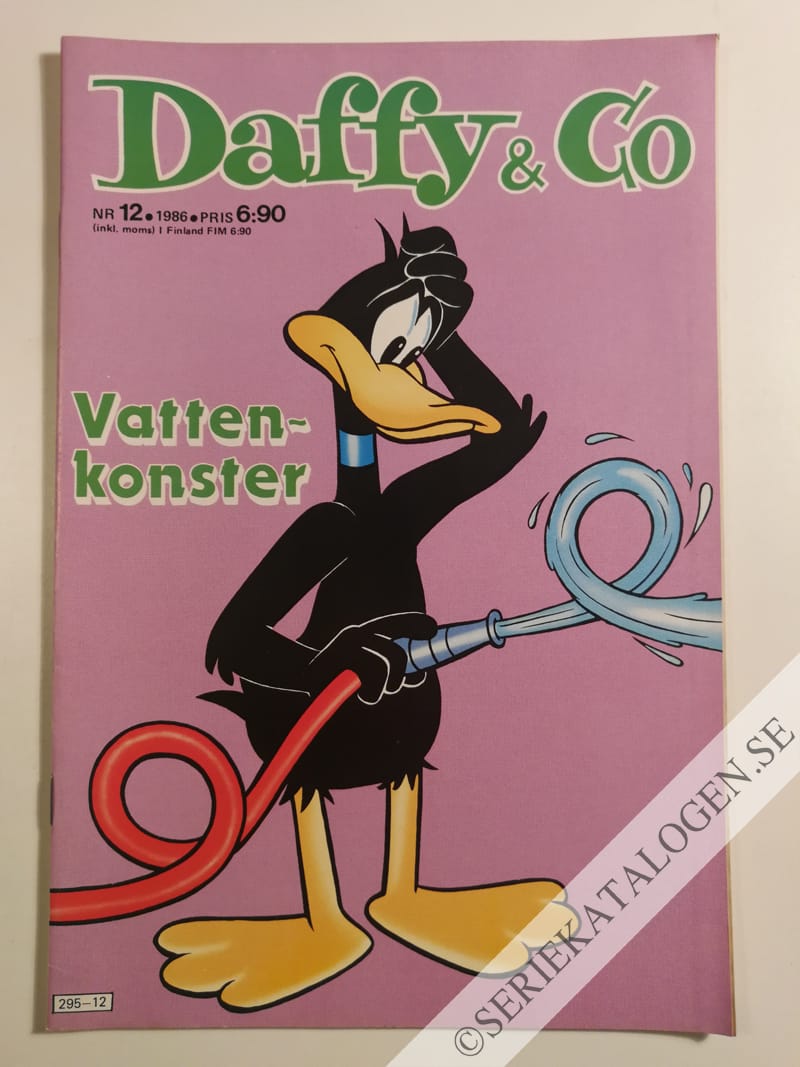 Framsida på Daffy & co #12 (1986)