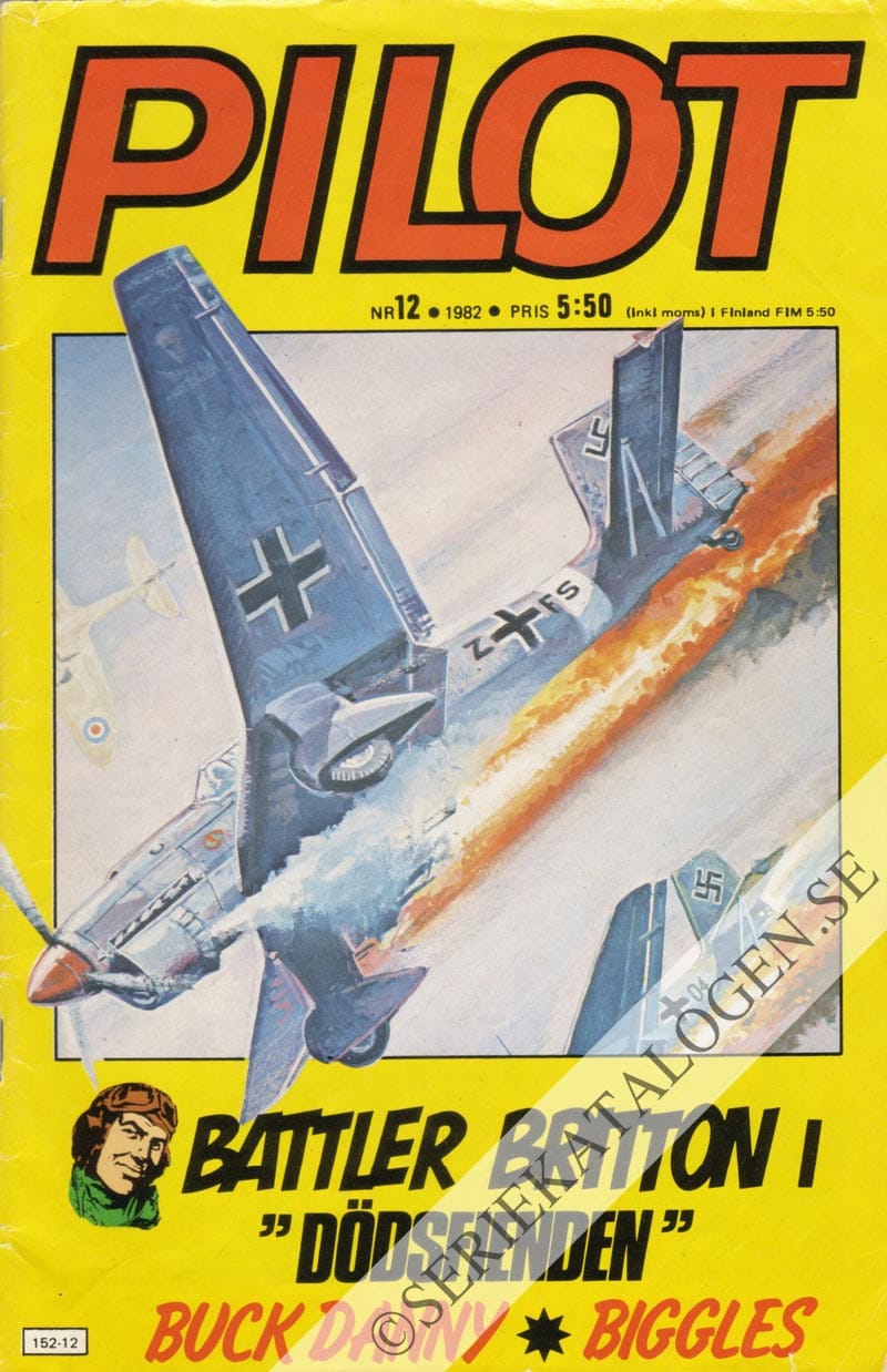 Framsida på Pilot-22 #12 (1982)