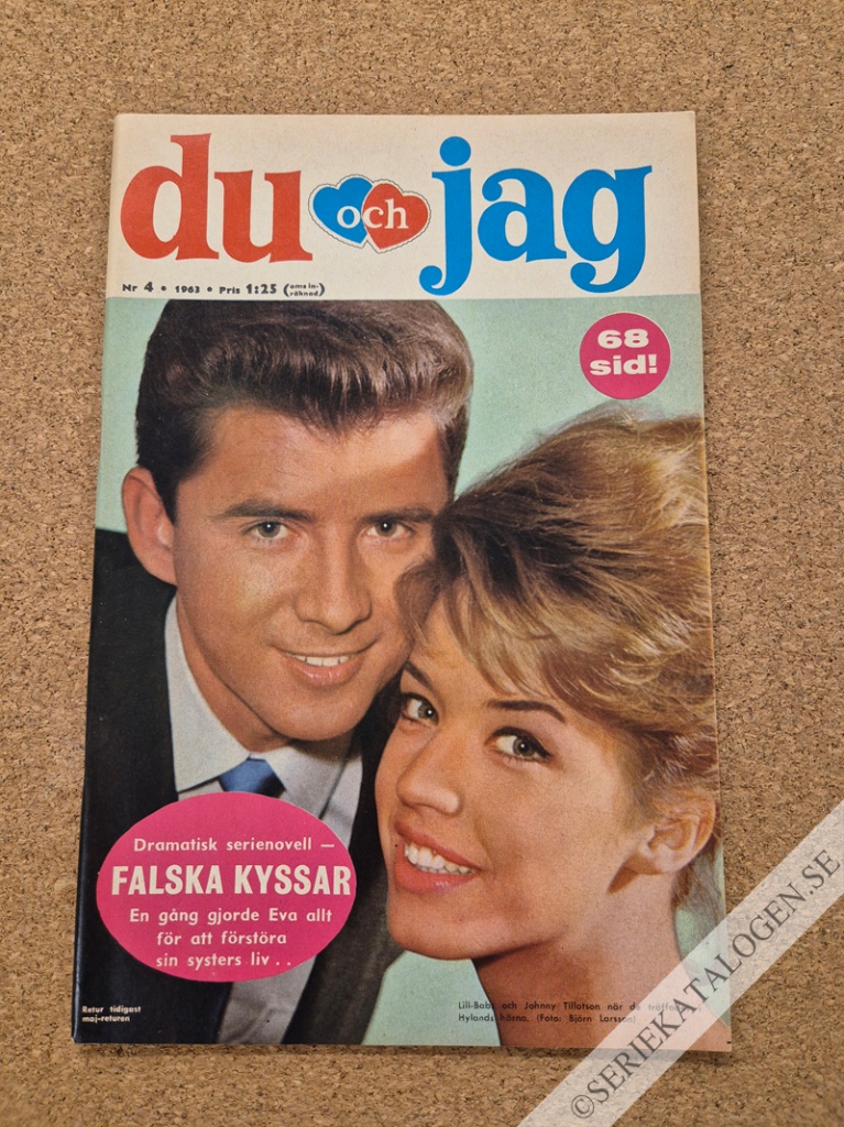 Framsida på Du och jag #4 (1963)