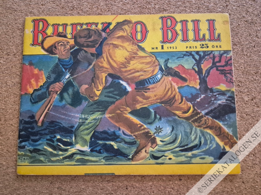 Framsida på Buffalo Bill #1 (1953)