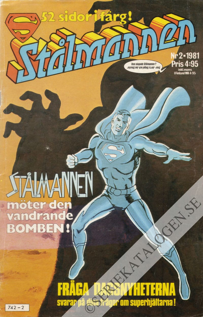 Framsida på Stålmannen #2 (1981)