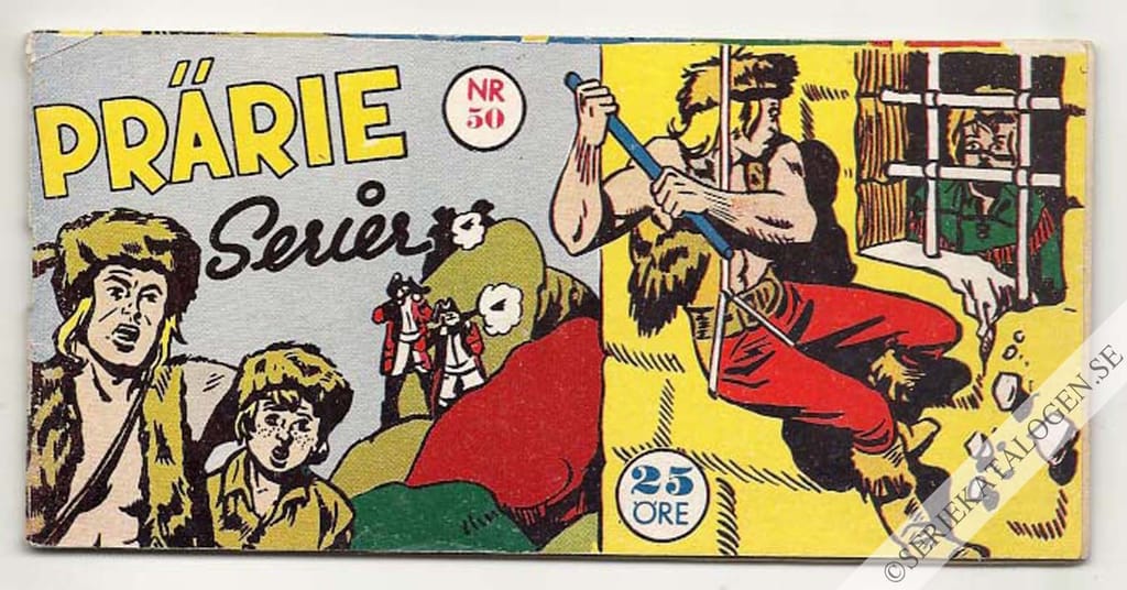 Framsida på Prärie-serier #50 (1956)