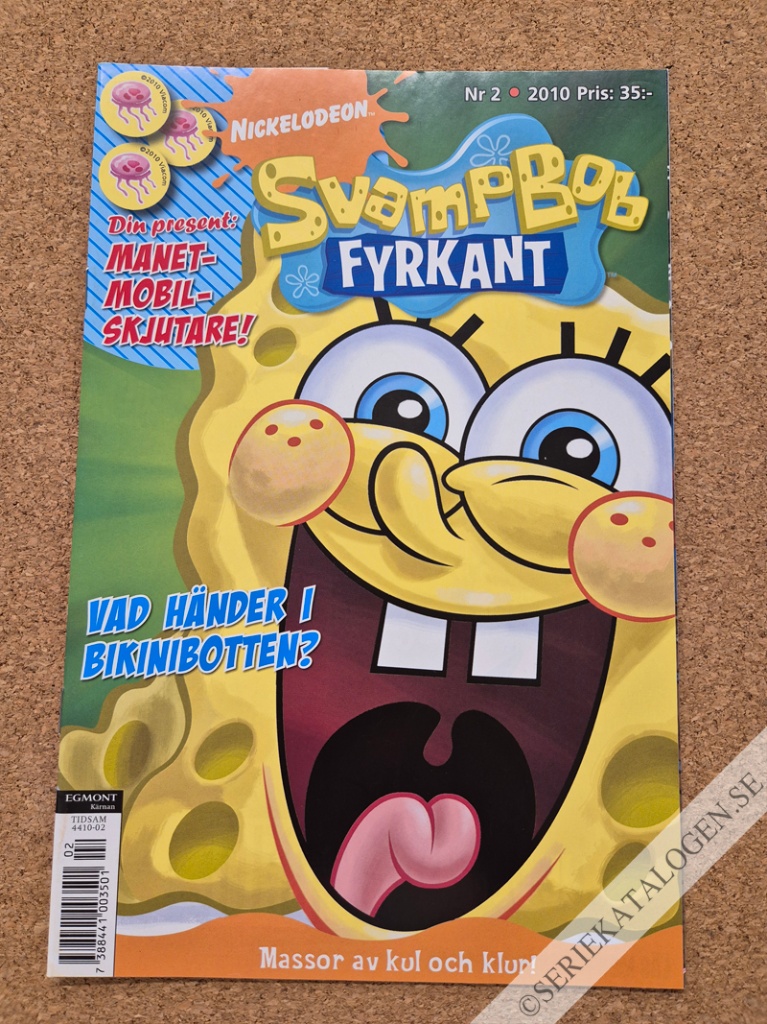 Framsida på Svampbob Fyrkant #2 (2010)