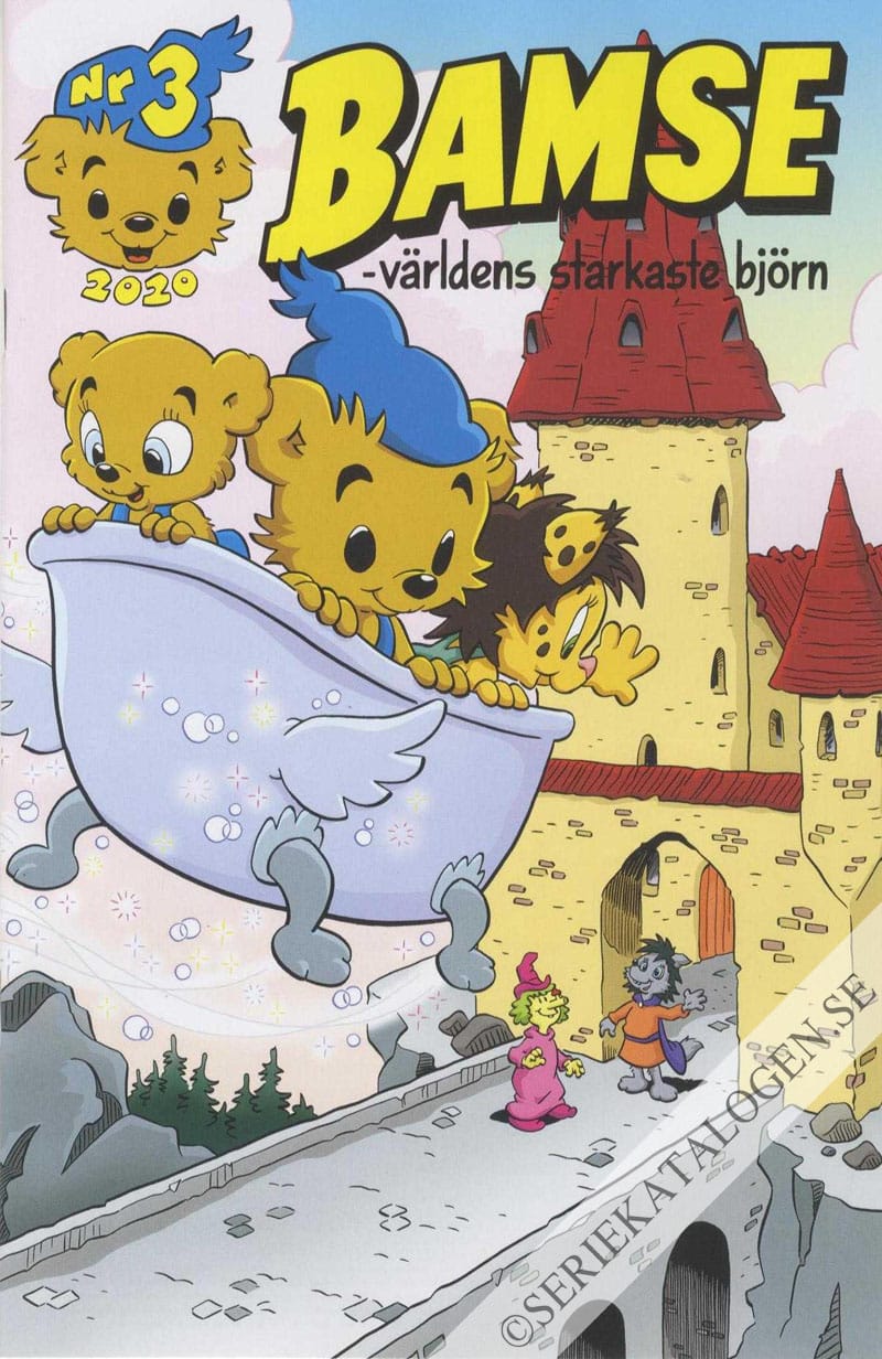 Framsida på Bamse #3 (2020)