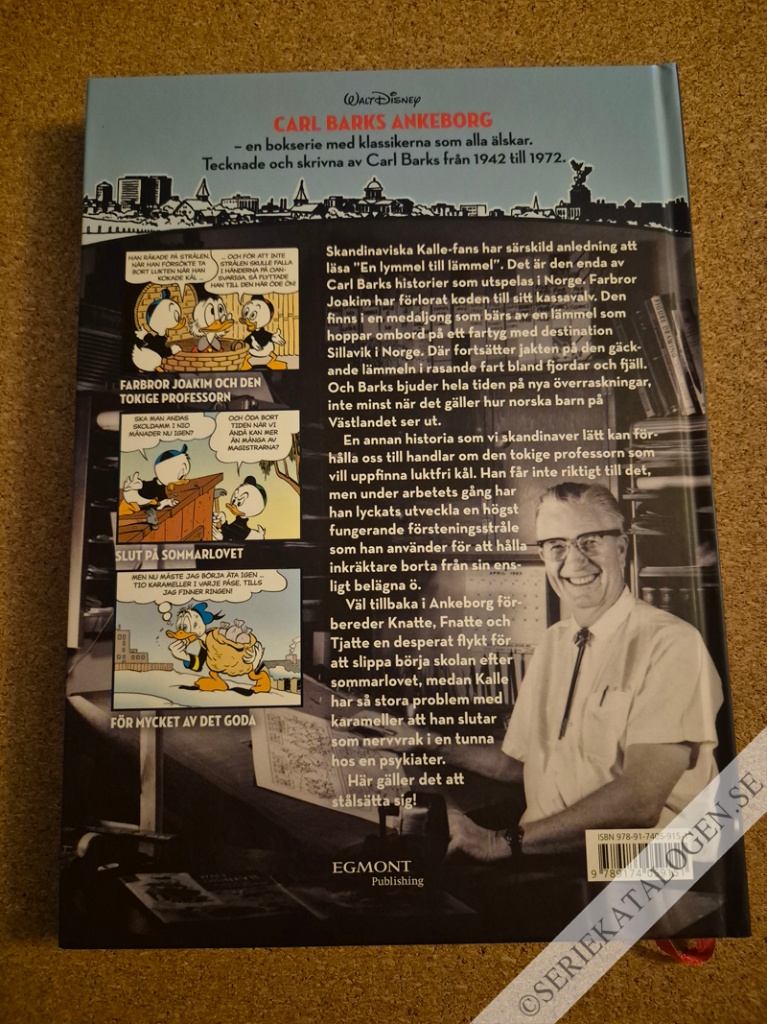 Baksida på En lymmel till lämmel och andra historier från 1954-1955 (2014)