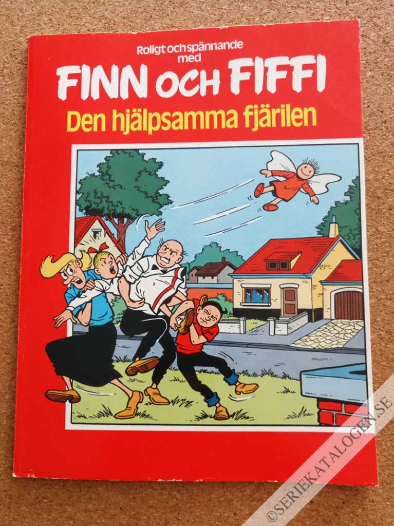 Framsida på Finn och Fiffi Den hjälpsamma fjärilen (1979)