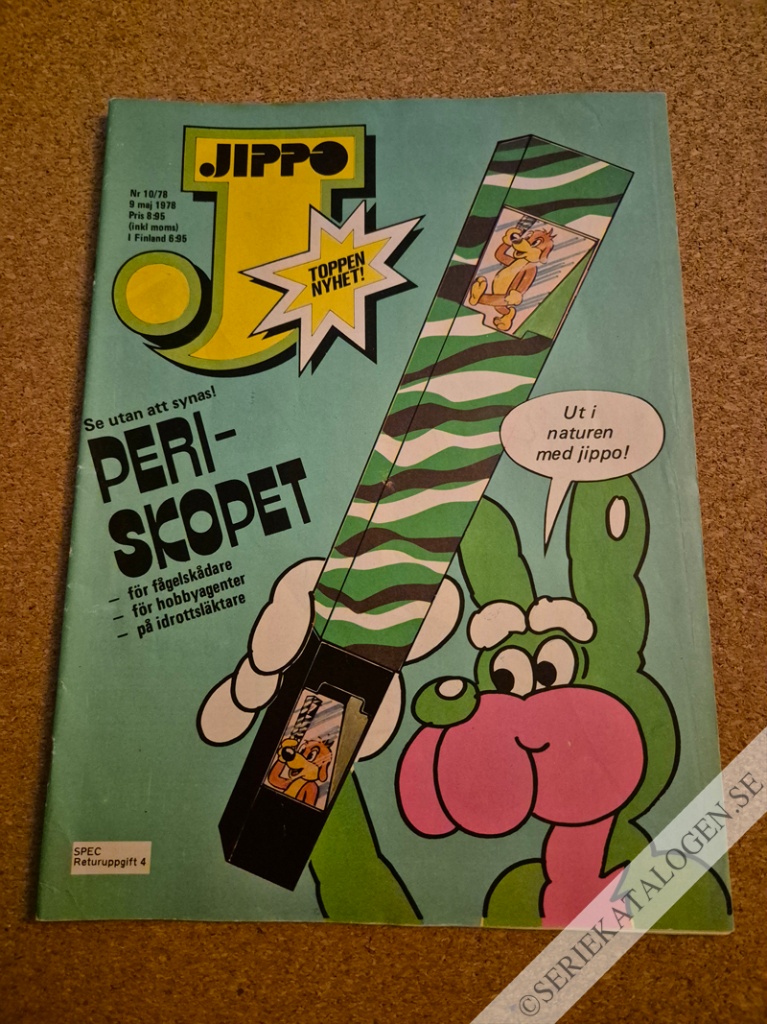 Framsida på Jippo #10 (1978)