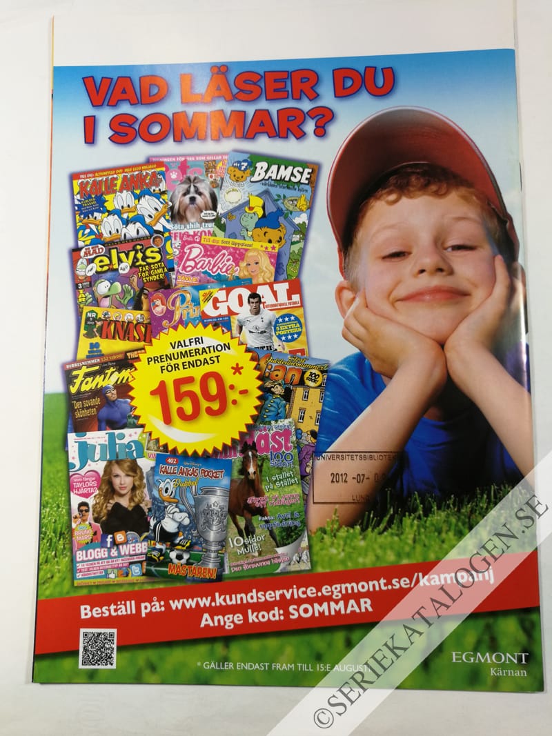 Baksida på Dinosaur king (2012)