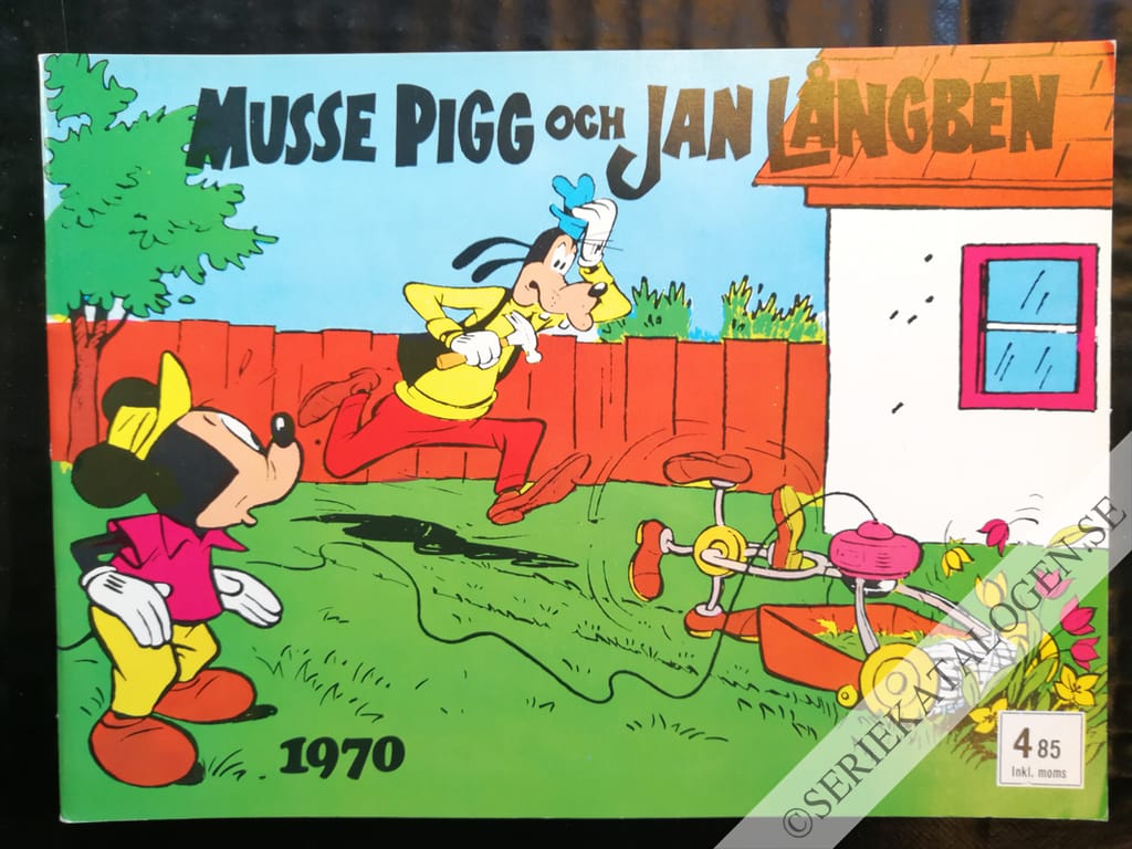 Framsida på Musse Pigg och Jan Långben # (1969)
