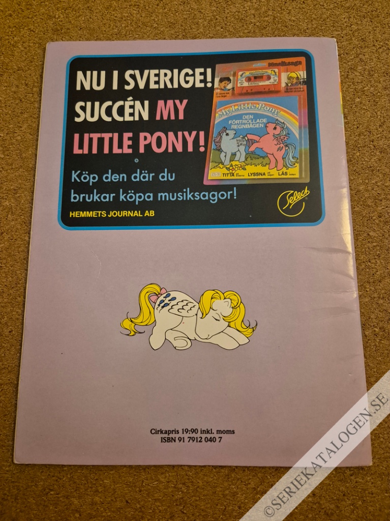 Baksida på Den flygande draken / Grattis på Ponnydagen (1987)
