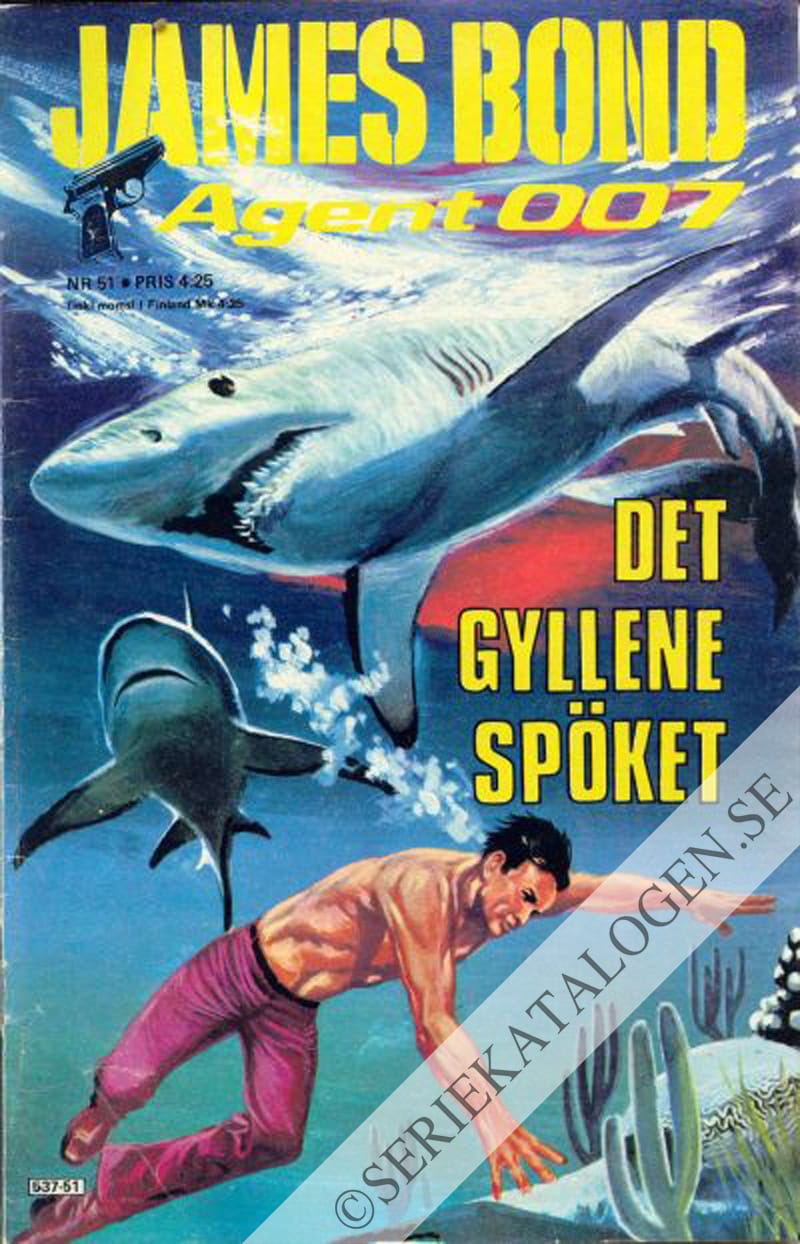 Framsida på James Bond agent 007 #51 (1978)