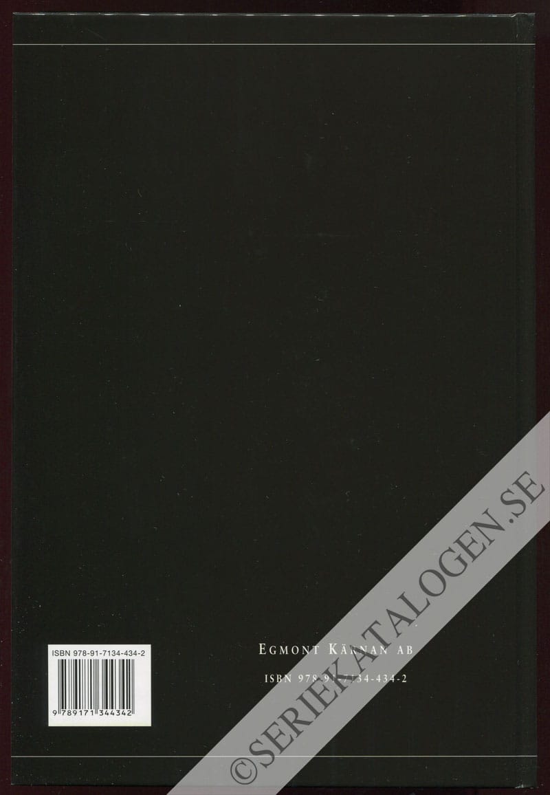 Baksida utan skyddsomslag (2007)