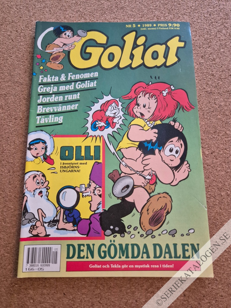 Framsida på Goliat #5 (1989)