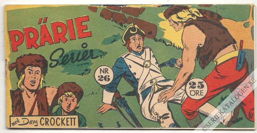Framsida på Prärie-serier #26 (1958)