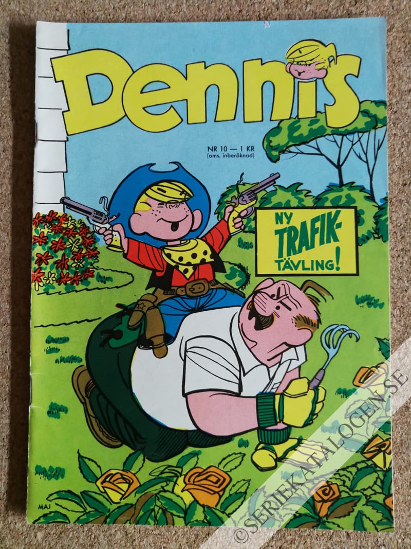 Framsida på Dennis #10 (1967)