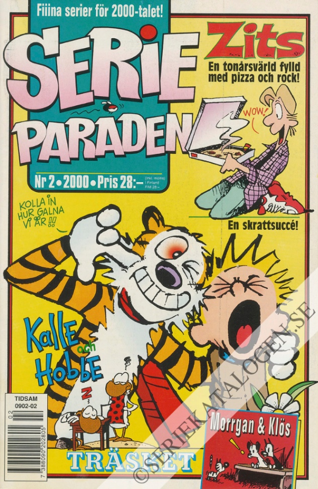 Framsida på Serie-paraden #2 (2000)