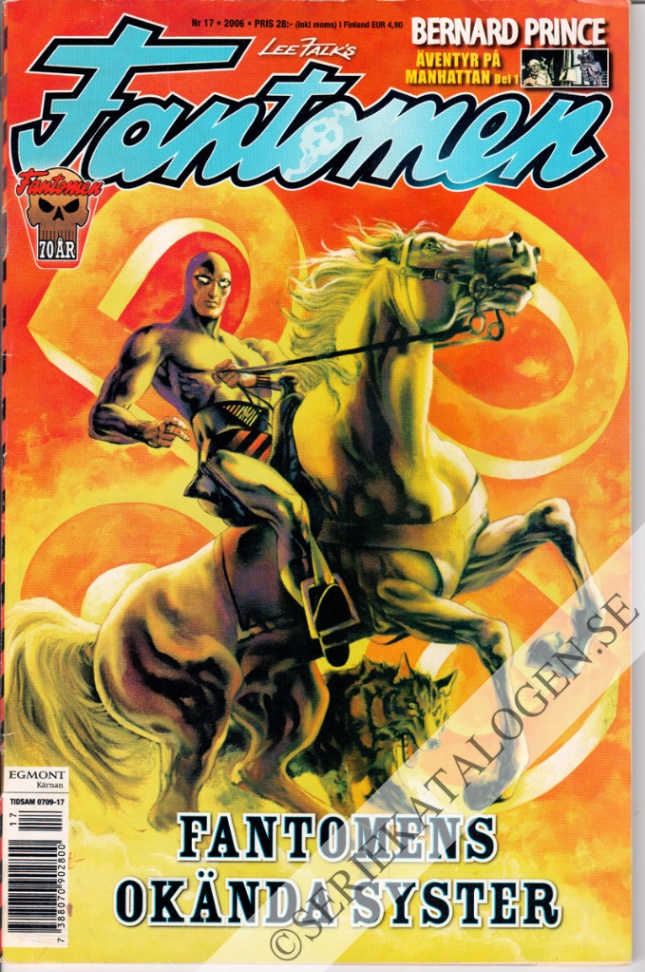 Framsida på Fantomen #17 (2006)
