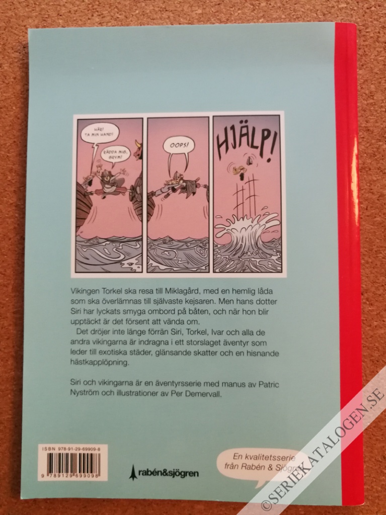 Baksida på Siri och vikingarna (2016)