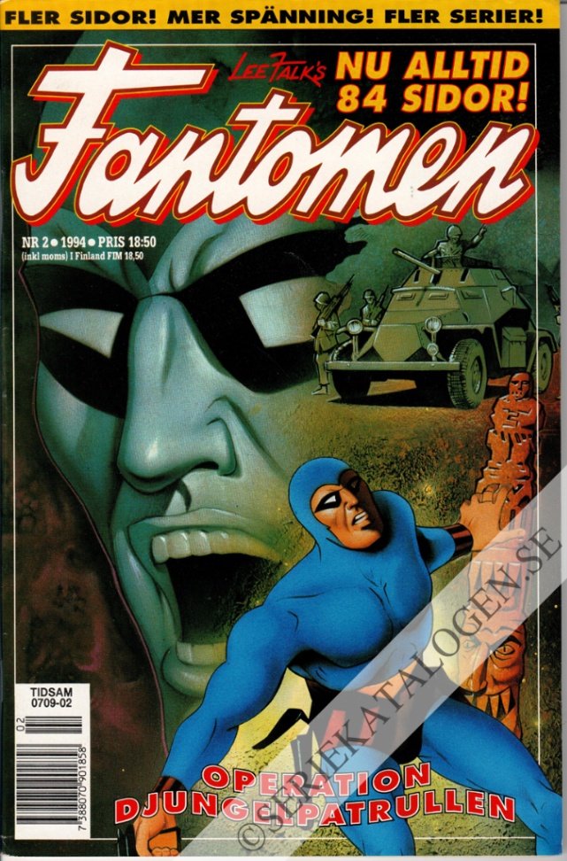 Framsida på Fantomen #2 (1994)