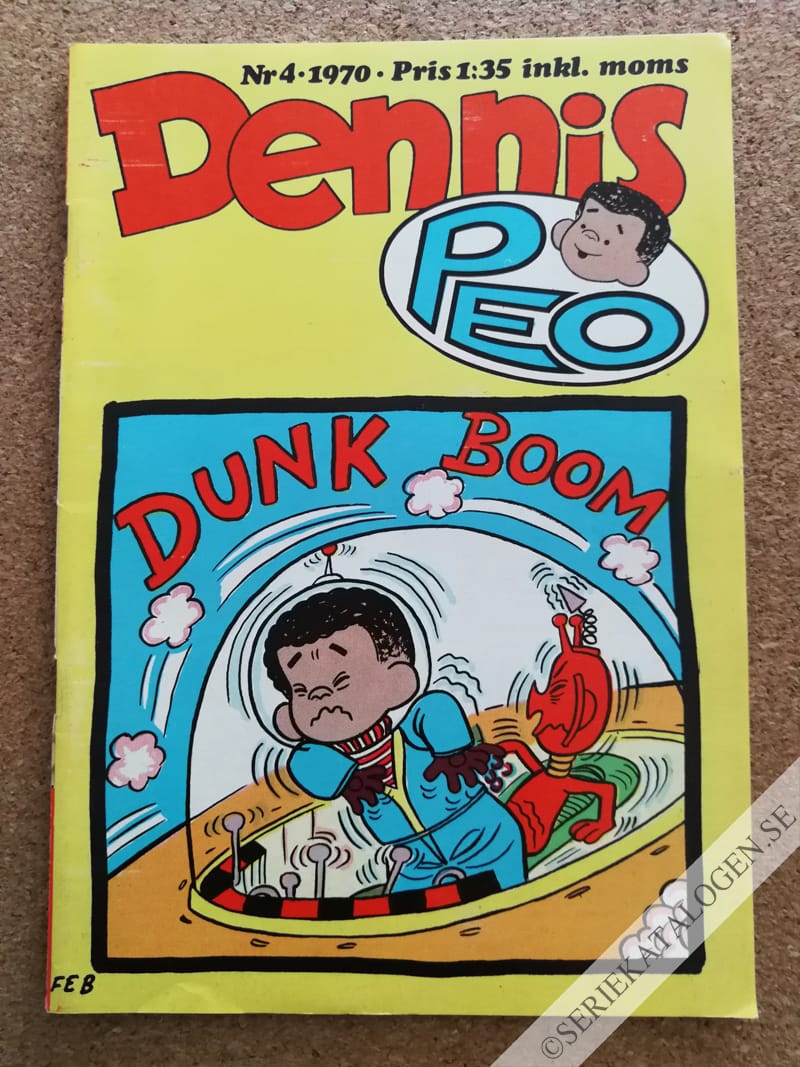 Framsida på Dennis #4 (1970)