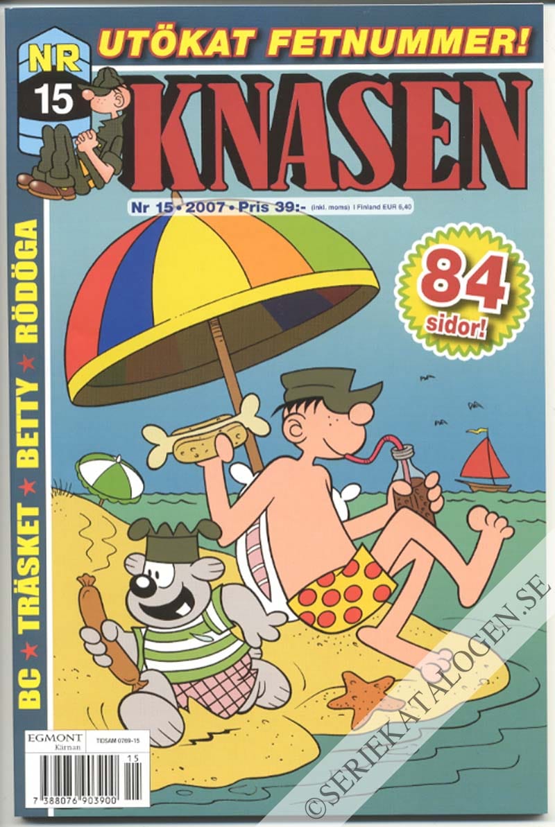 Framsida på Knasen #15 (2007)