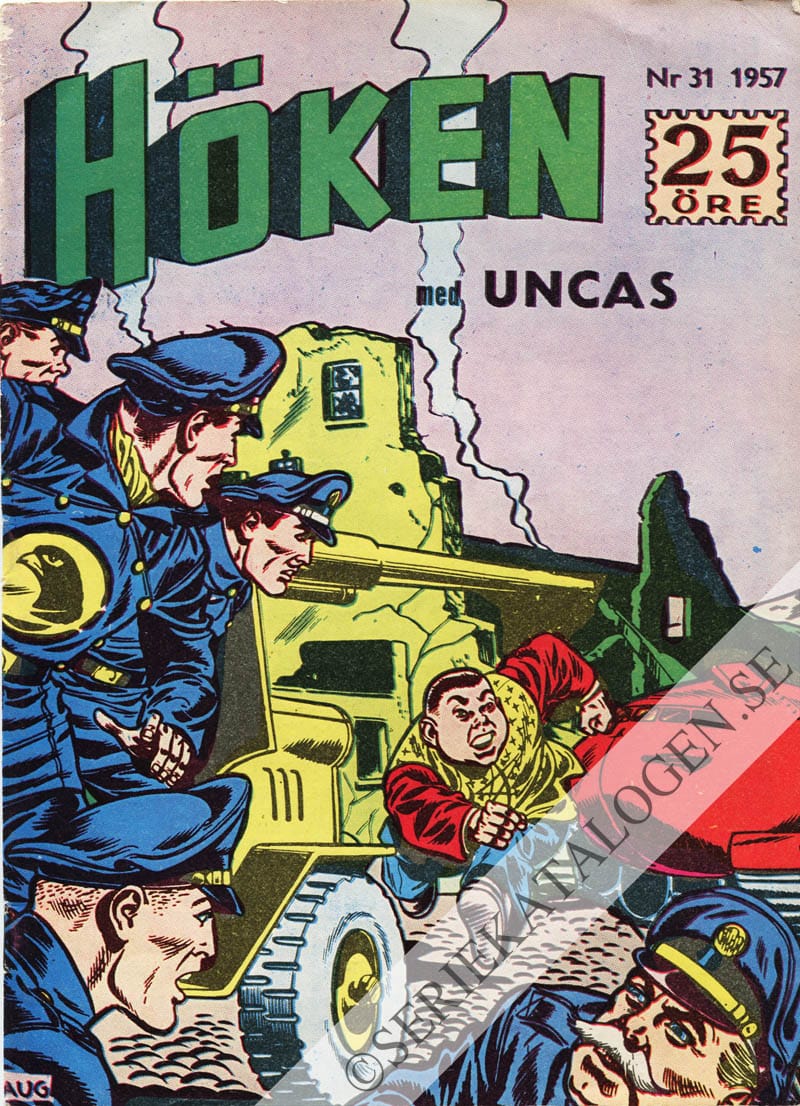 Framsida på Höken #31 (1957)