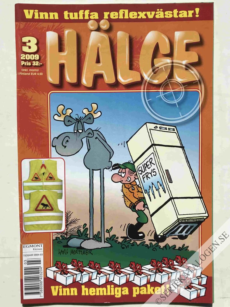 Framsida på Hälge #3 (2009)