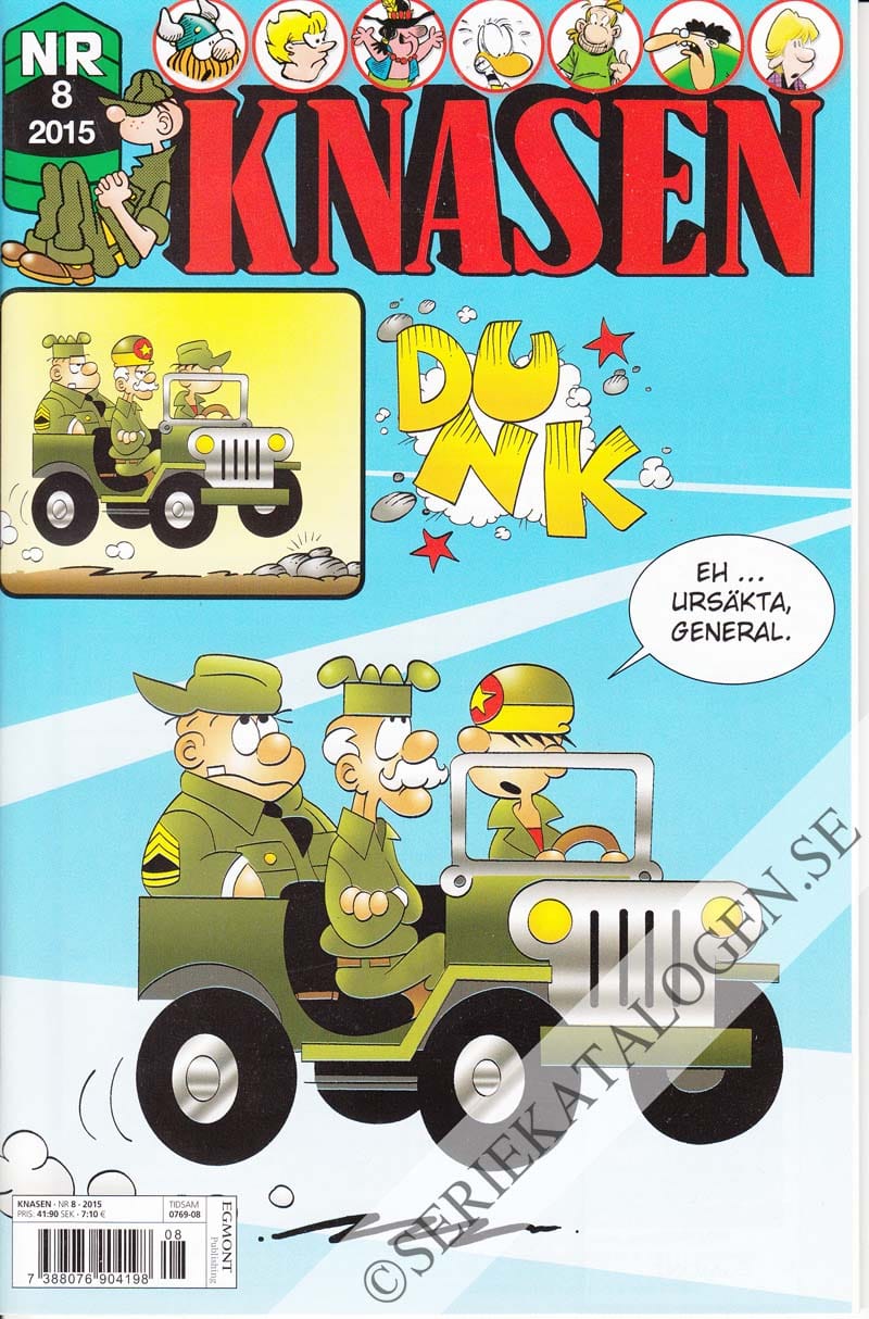 Framsida på Knasen #7 (2015)