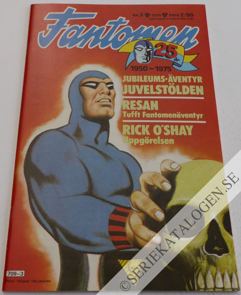 Framsida på Fantomen #3 (1975)