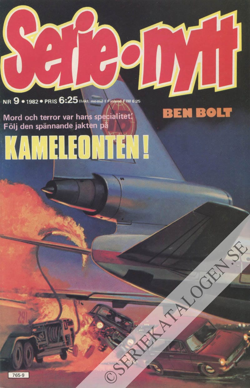 Framsida på Serie-Nytt #9 (1982)