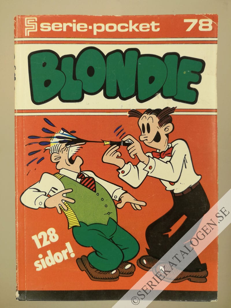 Framsida på Seriepocket #78 - Blondie (1979)