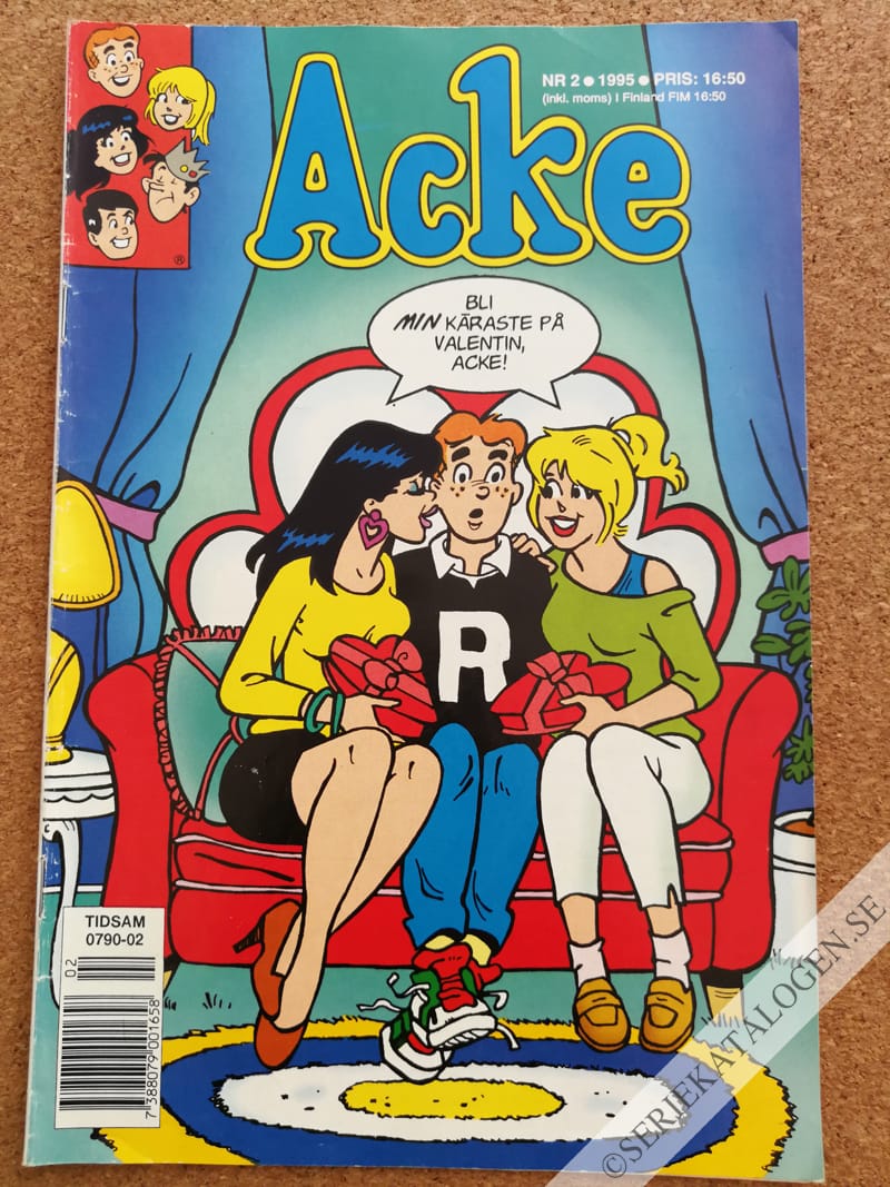 Framsida på Acke #2 (1995)