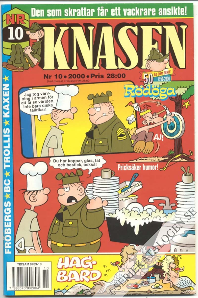 Framsida på Knasen #10 (2000)