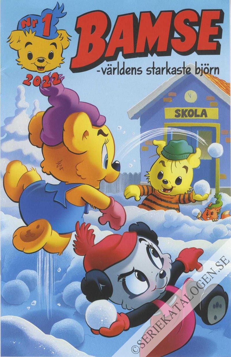Framsida på Bamse #1 (2022)