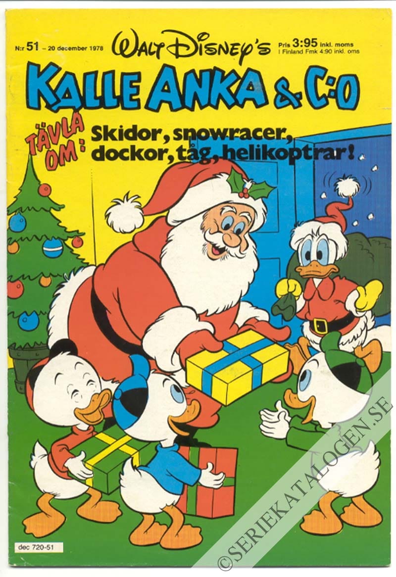 Framsida på Kalle Anka & C:o #51 (1978)