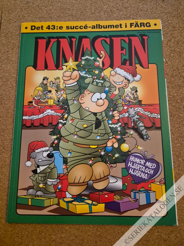 Framsida på Knasen Det 43:e succéalbumet i färg (2019)