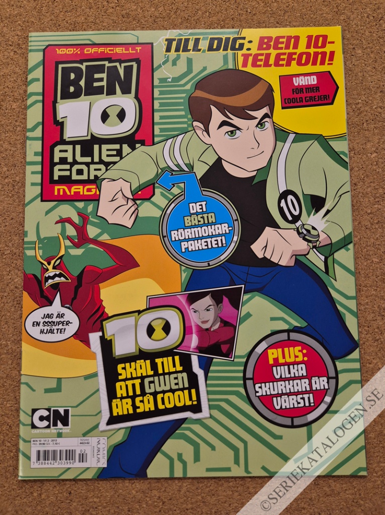 Framsida på Ben 10 magasin! #2 (2013)