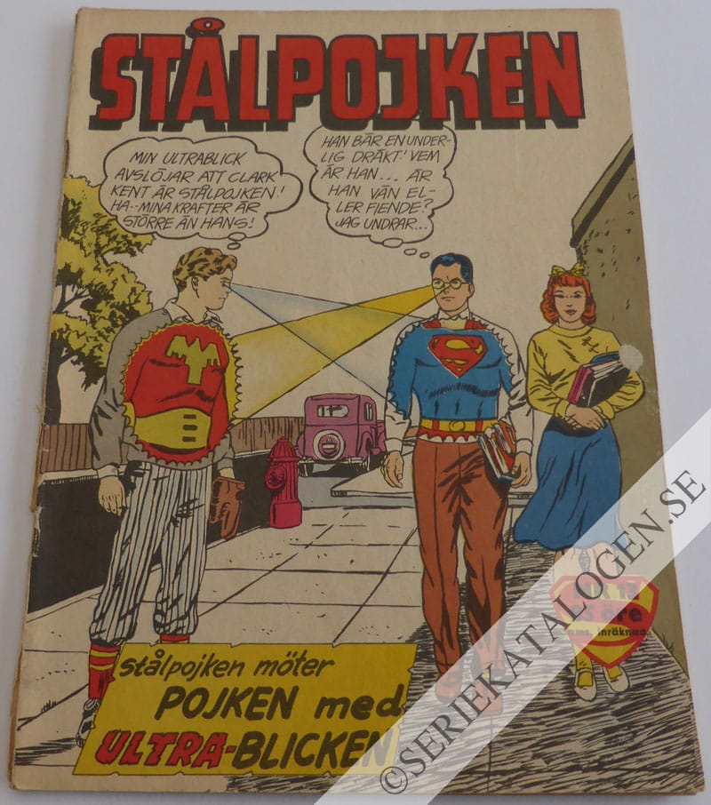 Framsida på Stålpojken #13 (1962)