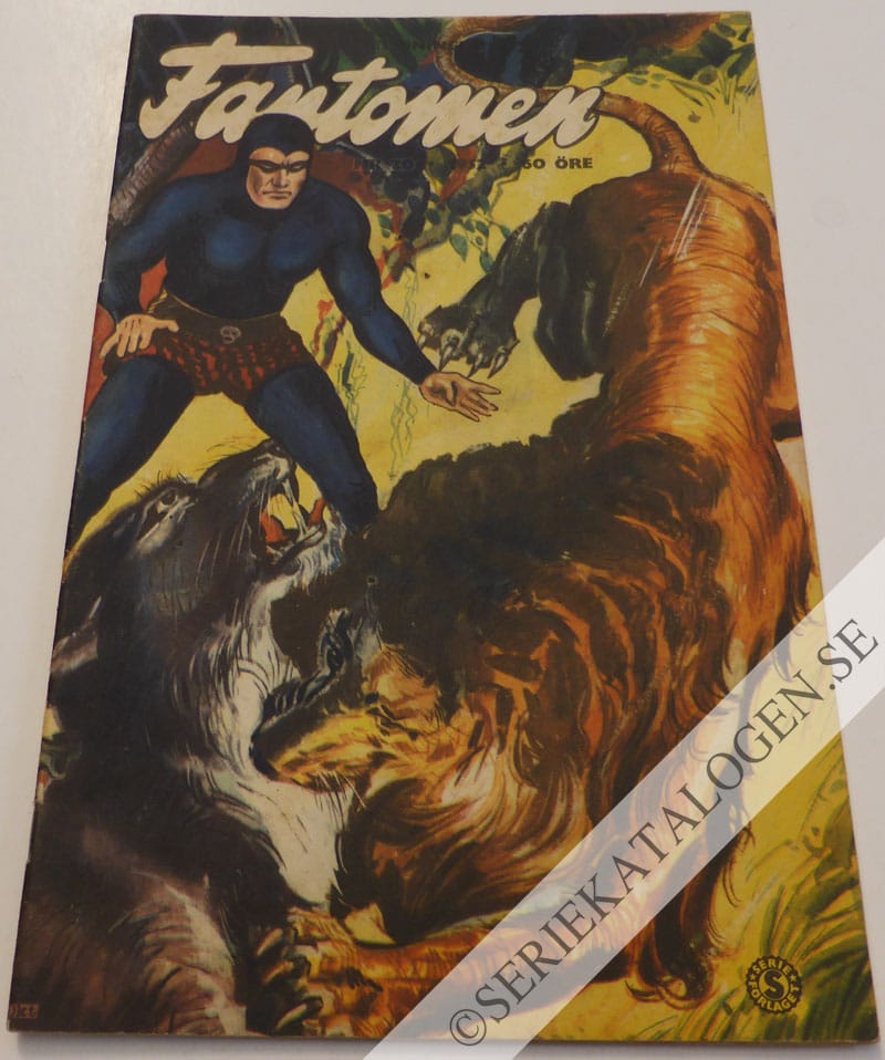Framsida på Fantomen #20 (1952)