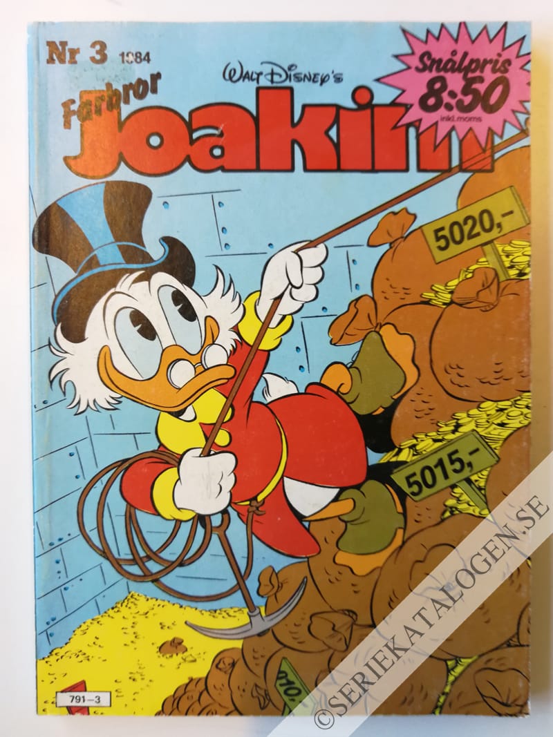 Framsida på Joakim #3 (1984)
