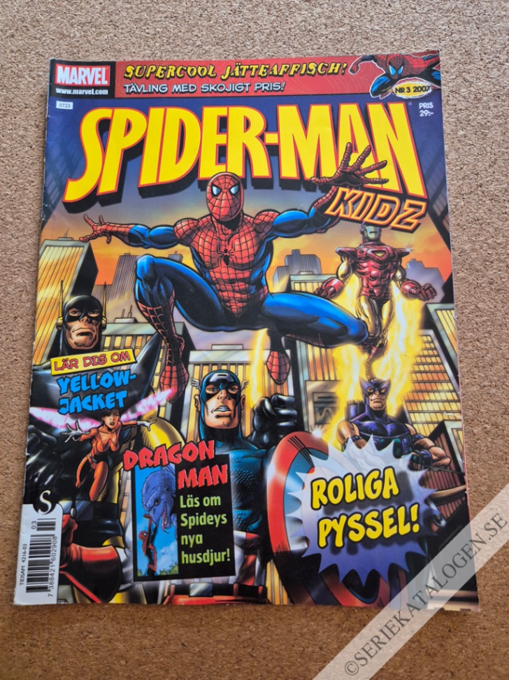 Framsida på Spider-Man Kidz #3 (2007)