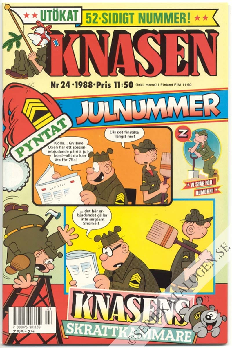 Framsida på Knasen #24 (1988)