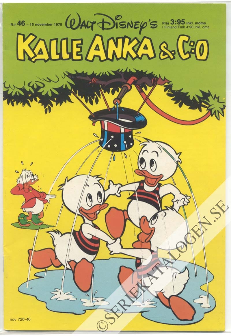 Framsida på Kalle Anka & C:o #46 (1978)